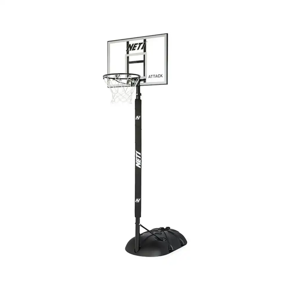 Attack Portable Basketball Stand 2.6m System W/ Blackboard Sports Training Game