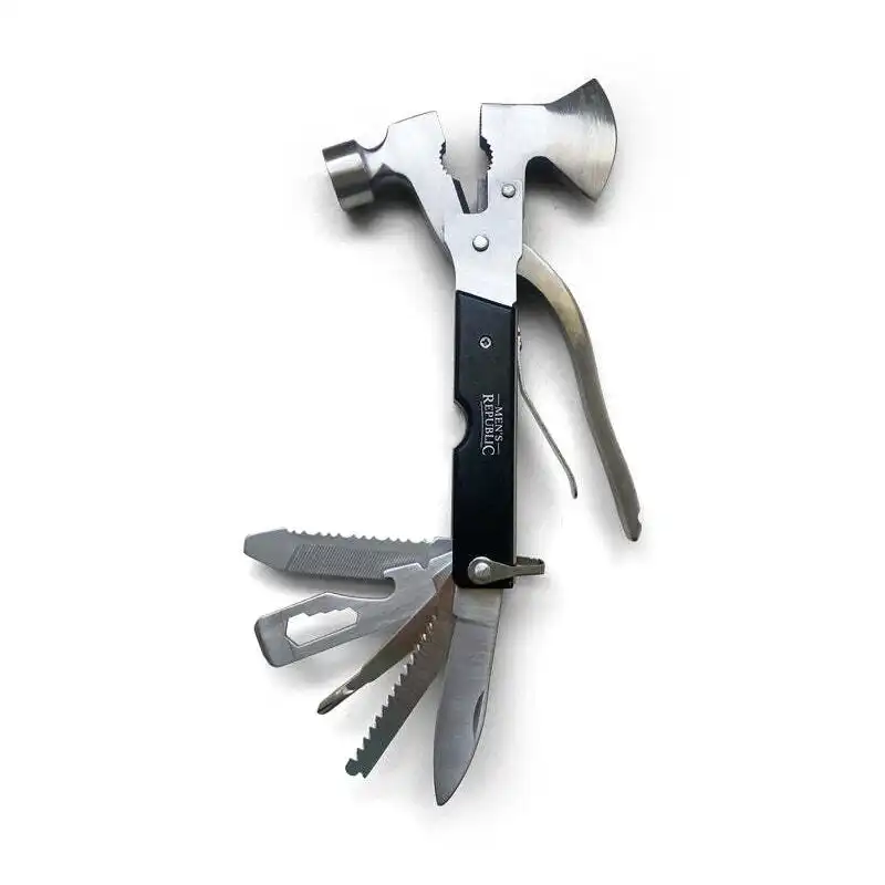Men's Republic Stylish Multi Tool Hammer & Axe Outdoors Home DIY Gift Set