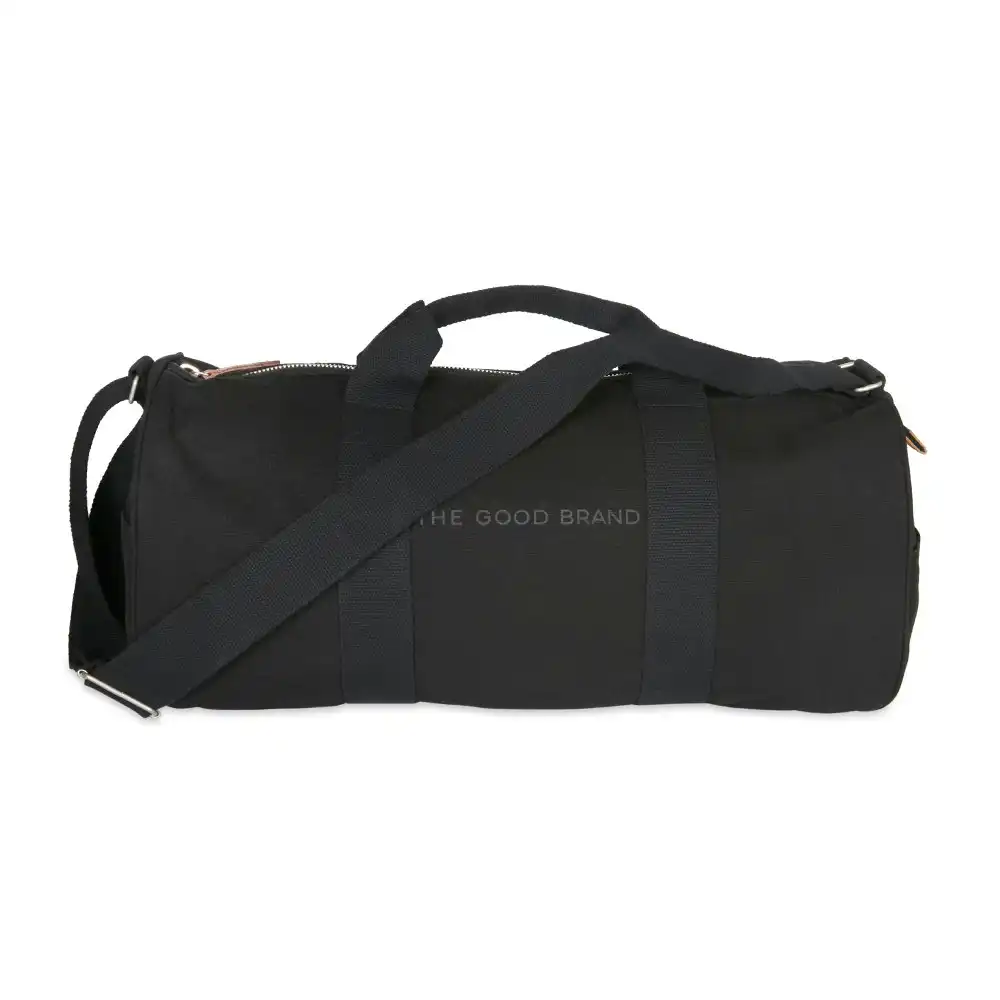 The Good Brand Recycled Cotton Duffle Hand Carry Shoulder Bag w/ Straps ...