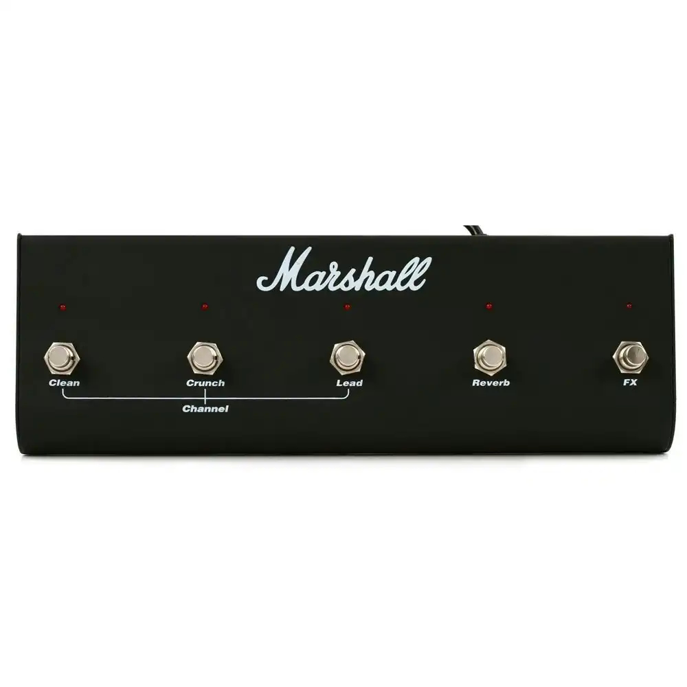 Marshall PEDL-10021 5-Way Footswitch Pedal for TSL Series Amplifier Speakers