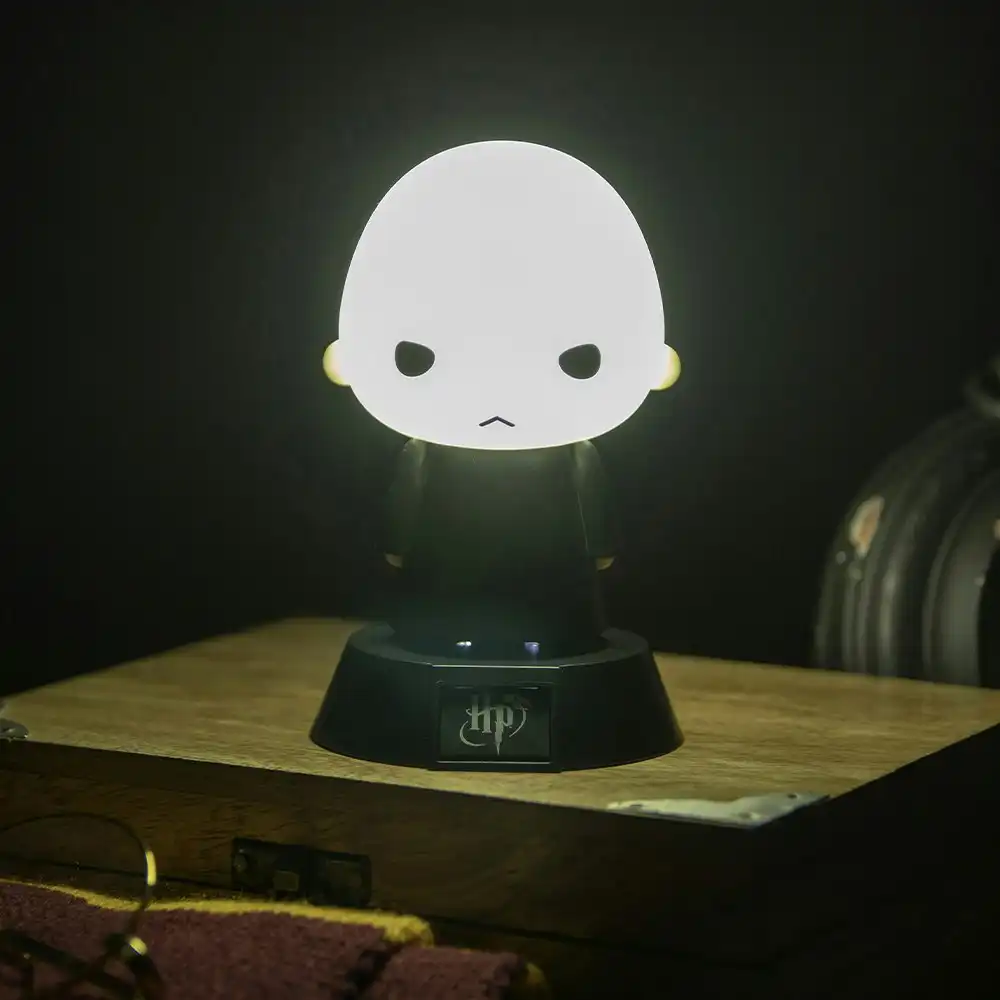 Paladone 13cm Harry Potter Voldemort Icon Light Kids Bedroom Table Lamp Decor