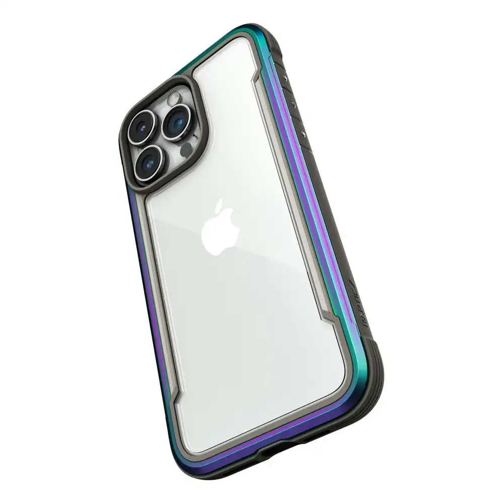 Raptic Shield Phone Case Mobile Cover Protection For iPhone 15 Pro Iridescent