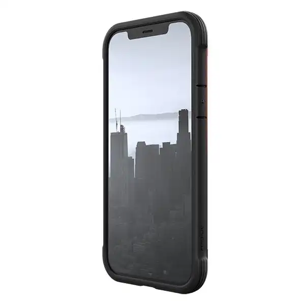 X-Doria Raptic Shield Case/Cover For Apple iPhone 12/Pro Black/Red Gradient