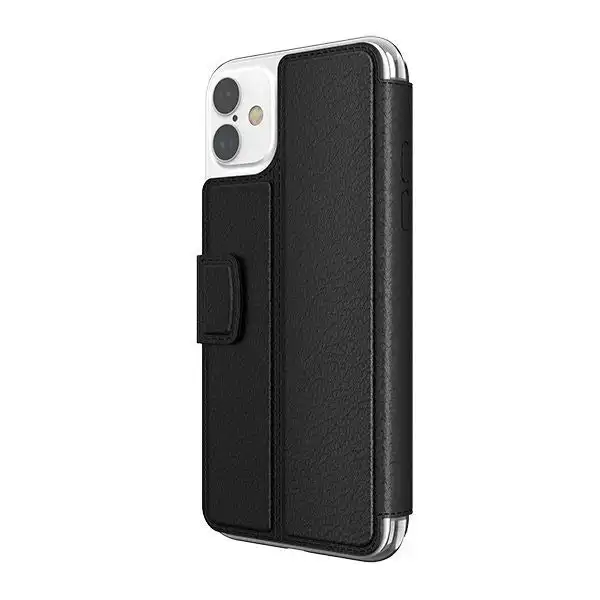 X-Doria Folio Air Case Flip Slim Magnetic Wallet Cover For Apple iPhone 11 Black