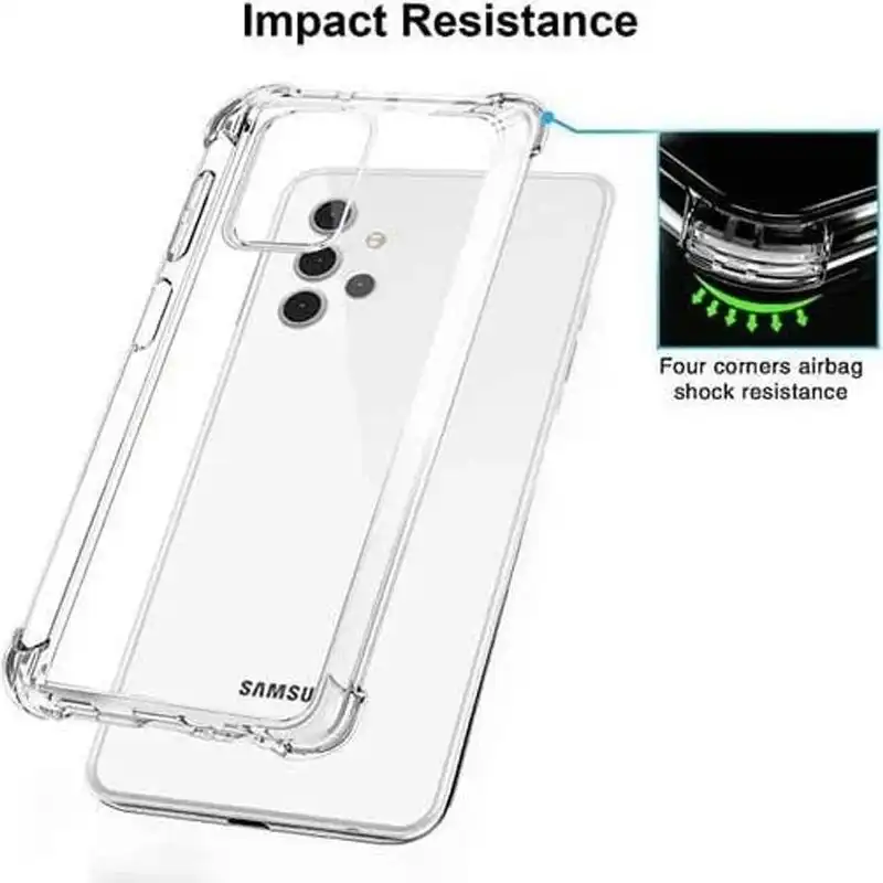 Urban Mobile Phone Case Protective Silicone Cover For Samsung Galaxy A53 Clear