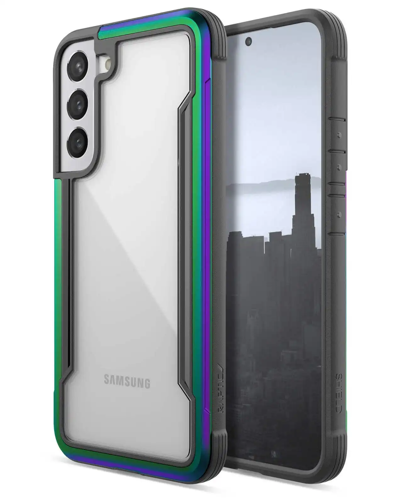 X-Doria Raptic Shield Pro Shockproof Case/Cover For Samsung Galaxy S22+ Irid