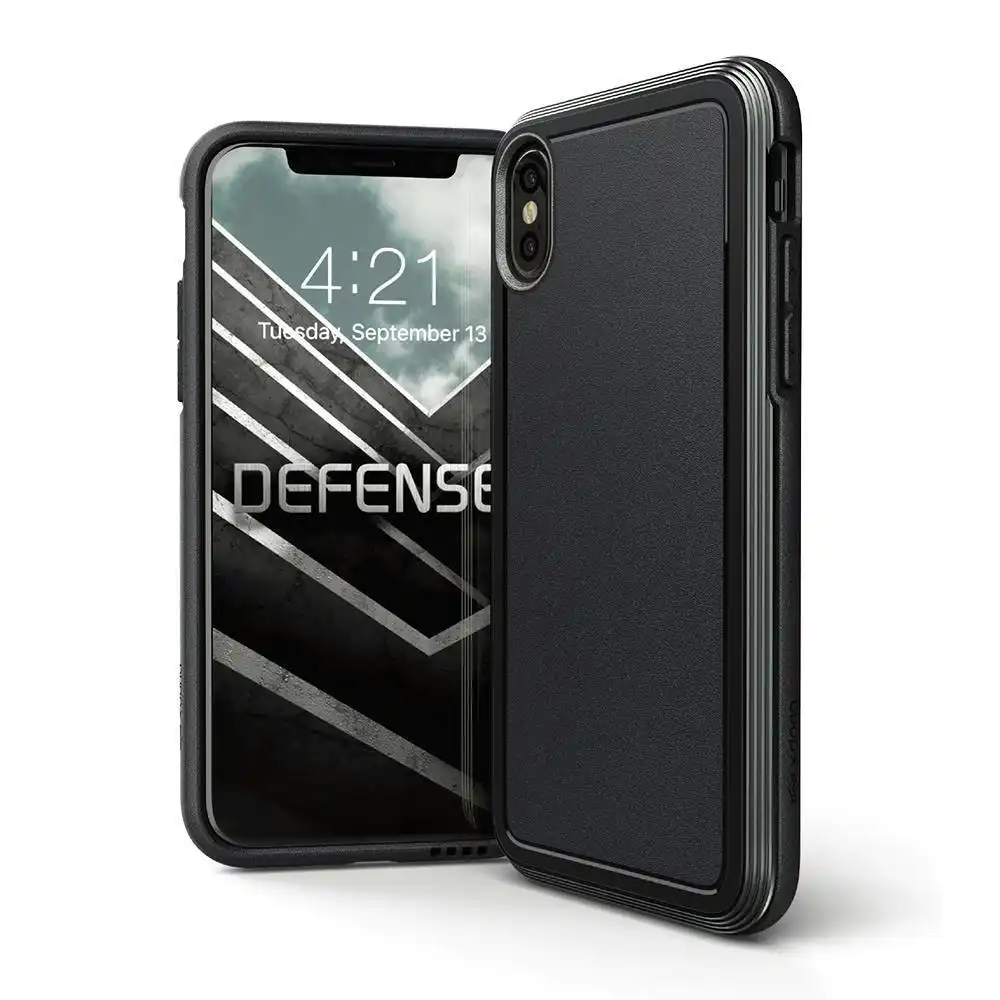 X-Doria Defense Ultra Case Cover Drop Shield Protection For iPhone X/XS Black