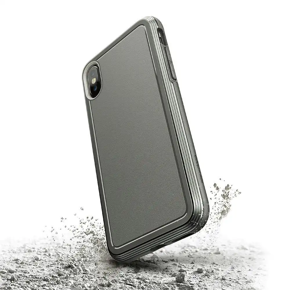 X-Doria Defense Ultra Case Cover Drop Shield Protection For iPhone X/XS Grey