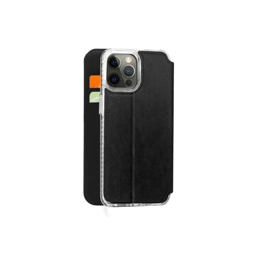 3sixT SlimFolio RFID Case Phone Armour Cover Protection For iPhone 13 Mini Black