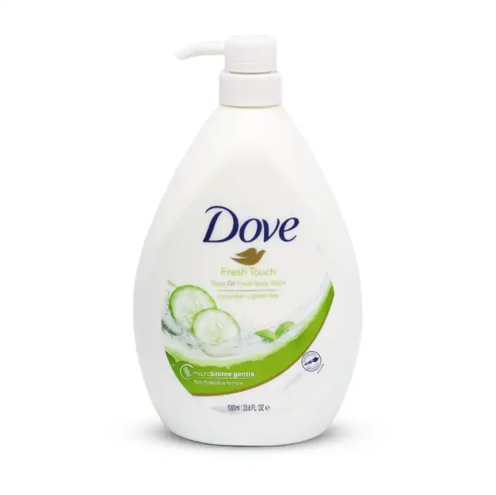 Dove Fresh Touch Body Wash With Cucumber And Green Tea 1l