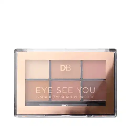 DB Cosmetics Designer Brands - Eye See You Eyeshadow Palette Mad For Matte Eye Shadow Neutral