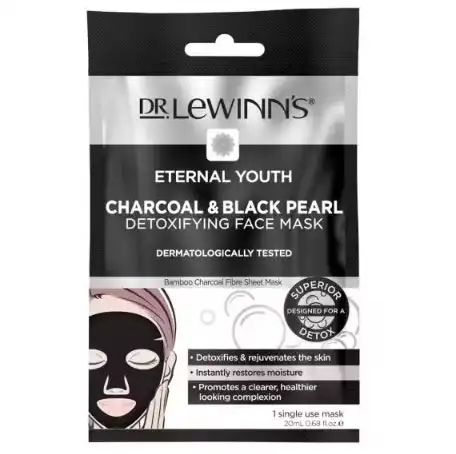 Dr. LeWinn's Dr Lewinn's Charcoal & Black Detoxifying Face Mask