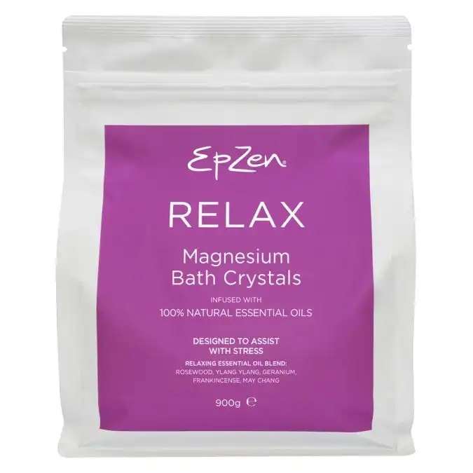 EpZen Magnesium Bath Crystals Relax 900g