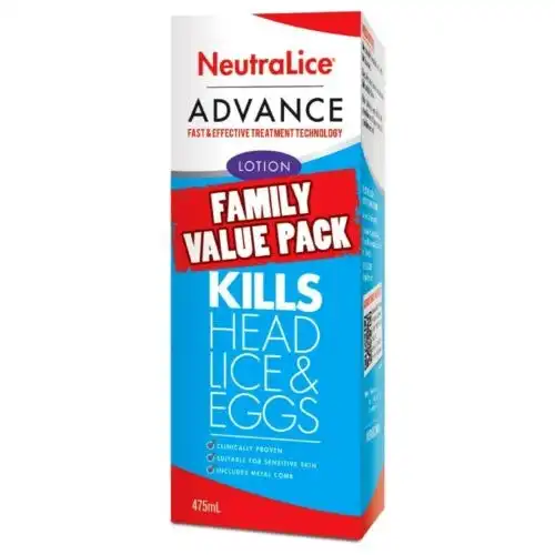 Neutralice Advance Lotion Family Value Pack 475ml