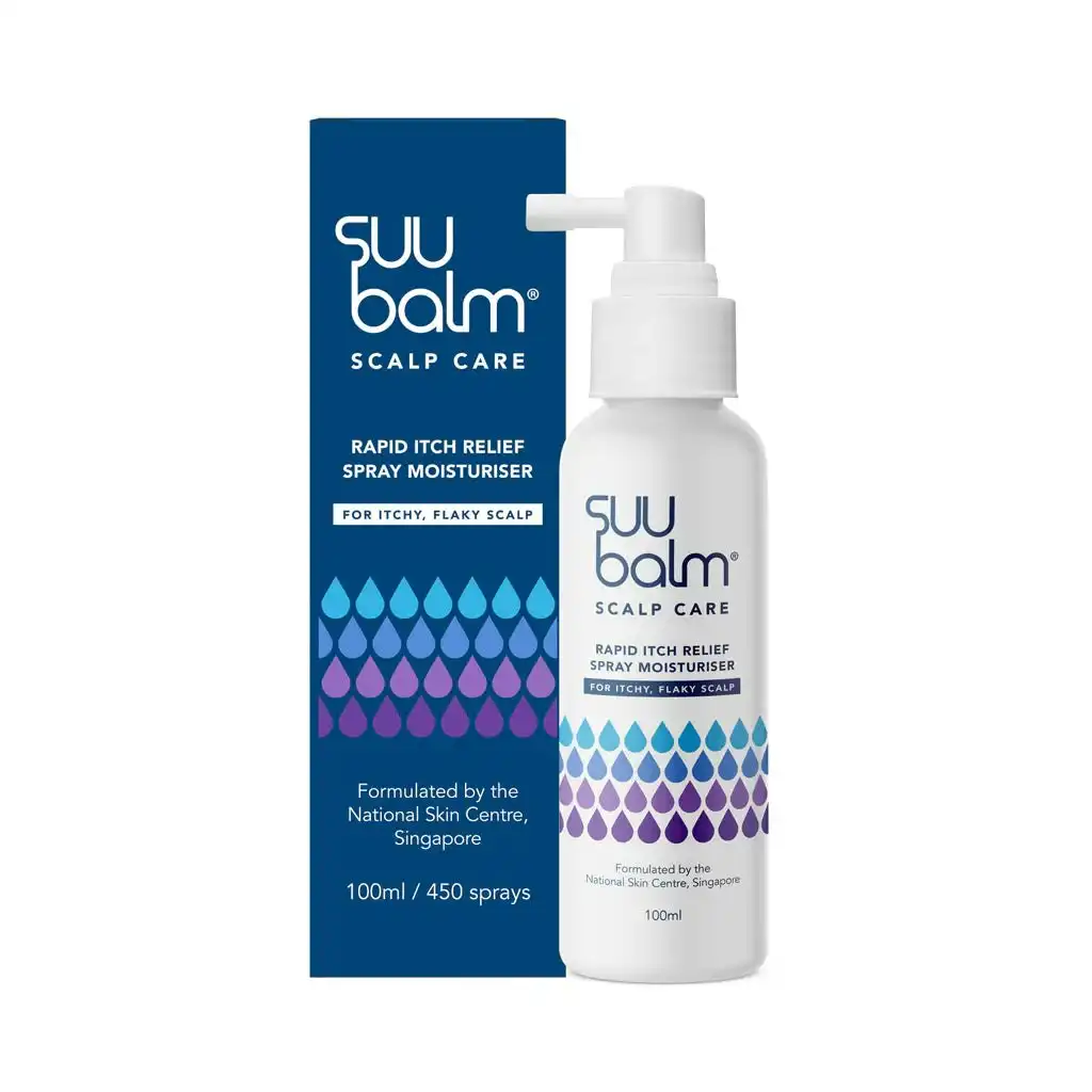 Suu Balm Scalp Care Rapid Itch Relief Spray Moist 100ml