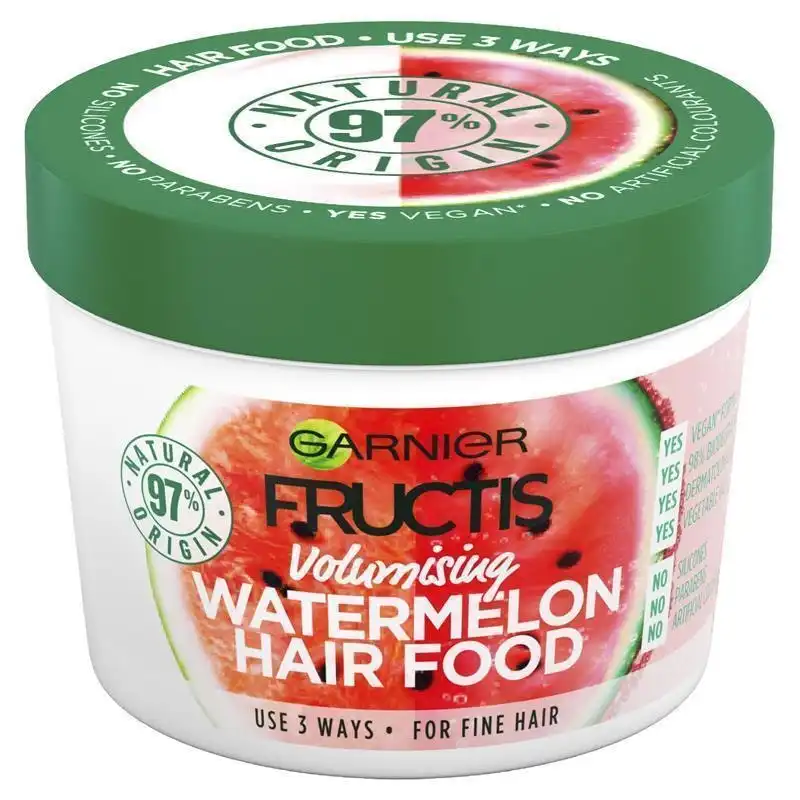 Garnier Fructis Hair Food Watermelon Multi Use Treatment For Fine Hair 390ml