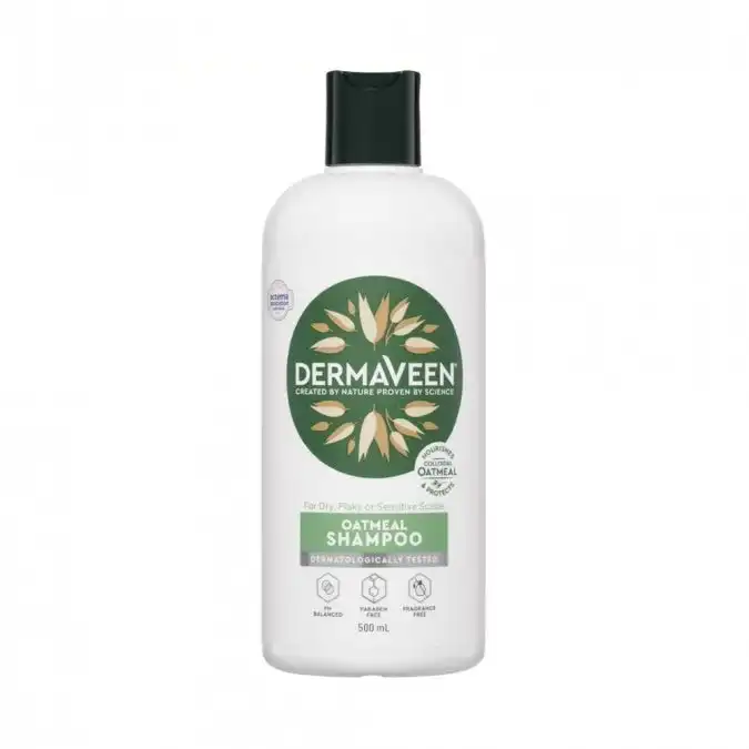 DermaVeen Daily Nourish Oatmeal Shampoo 500ml