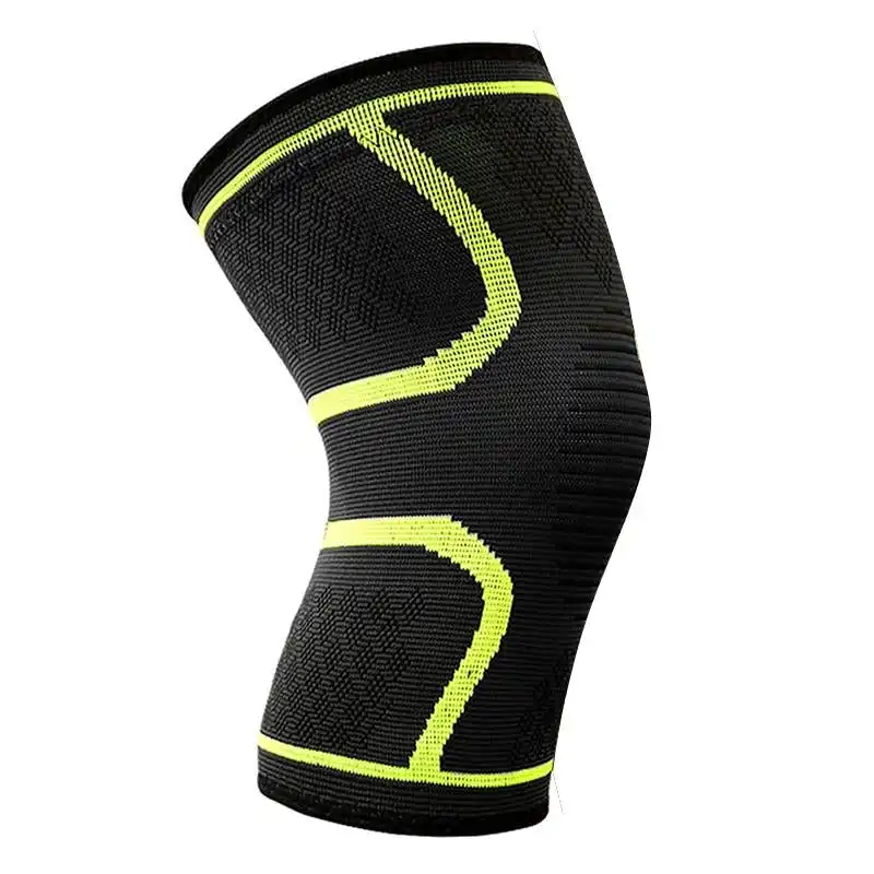 AOLIKES®3D Weaving Knee Support Brace Sleeve Sports Joint Kneelet Leg Breathable Green