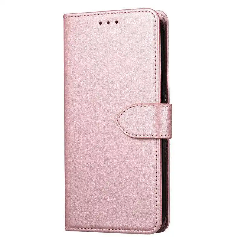 Rose Gold Wallet Leather Flip Case Cover For iPhone 7 8 6 6S Plus X 11 12 13 Pro XS Max XR