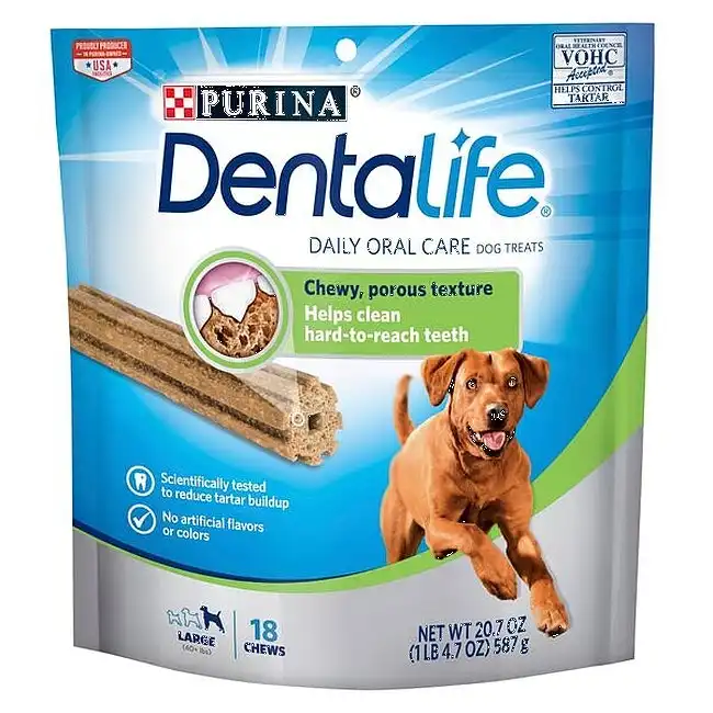 Dentalife Large Dog Treats Twin Pack 1.13kg