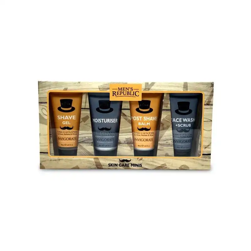 Men's Republic Grooming/Moisturising/After Shave Body Skin Care Gift Box Set