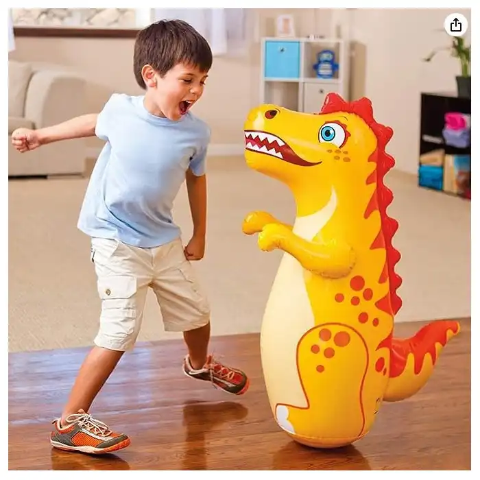 Intex Bop Bag Kids Outdoor/Indoor Inflatable Animals Fun Play Toy 3+ Assorted