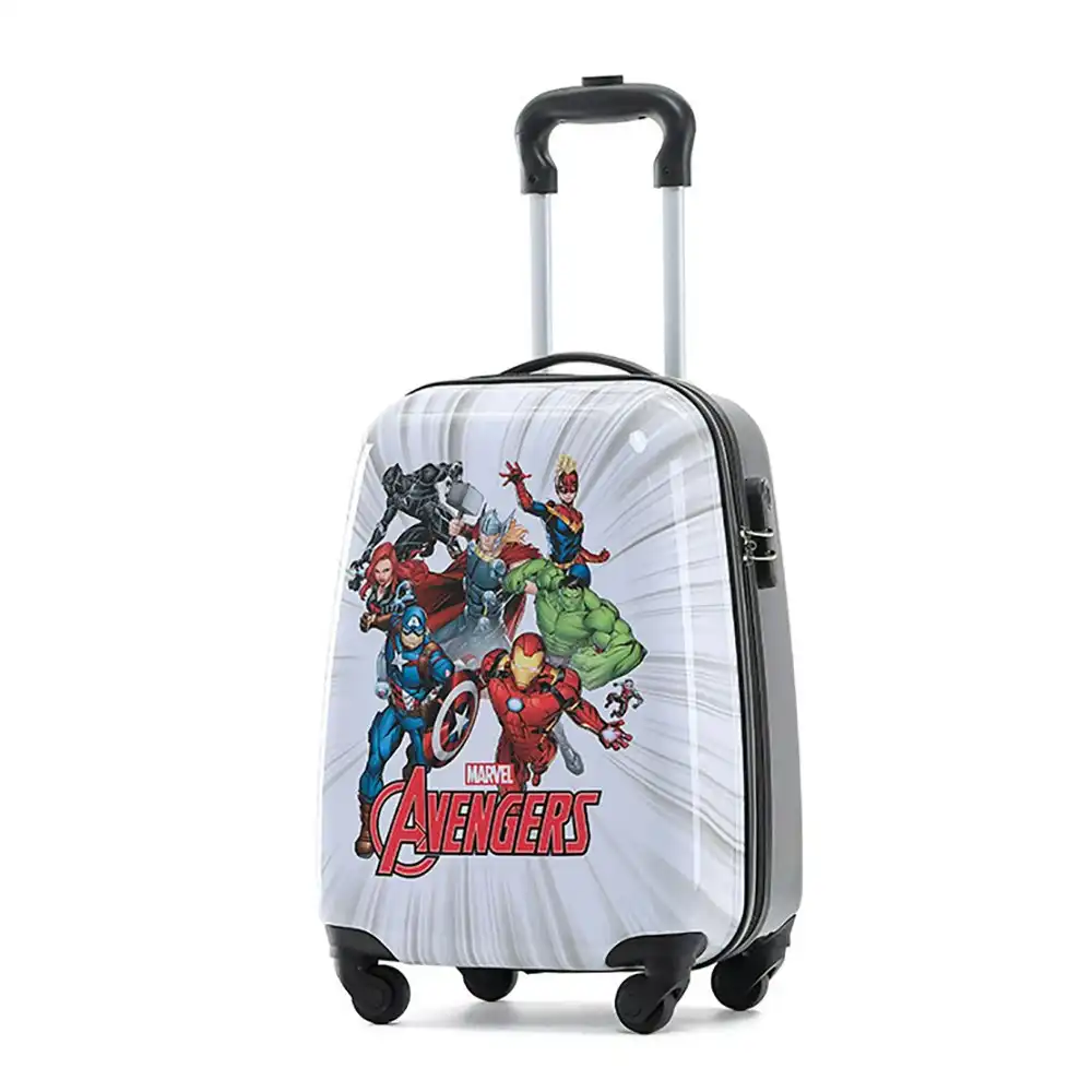 Marvel Avengers 17" Trolley Cabin Luggage Travel Wheel Suitcase Bag 50x35x24cm