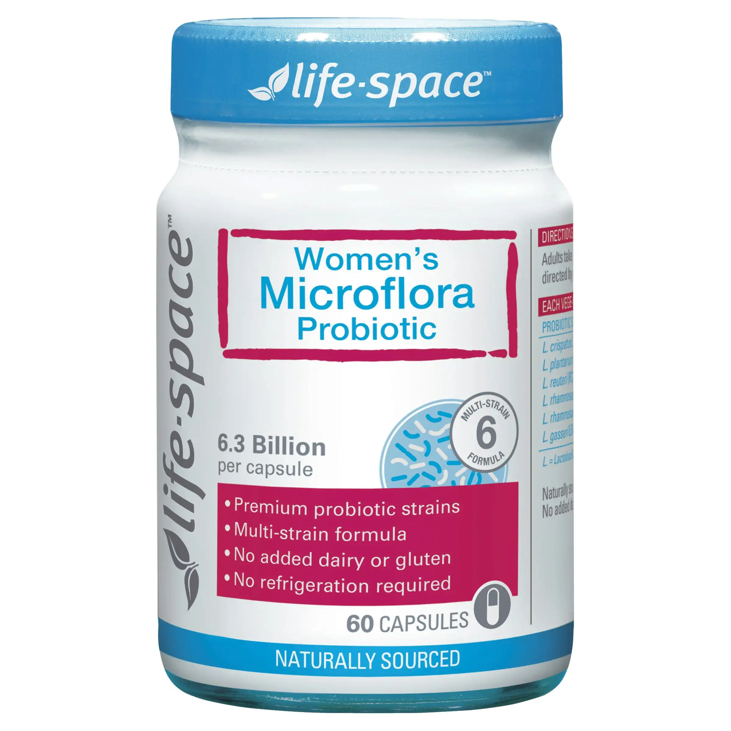 Life Space Probiotic Women's Microflora 60 Cap