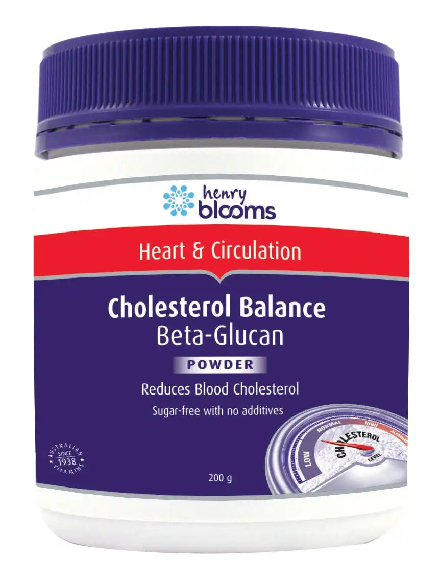 Henry Blooms Cholesterol Beta-Glucan Pwd 200G