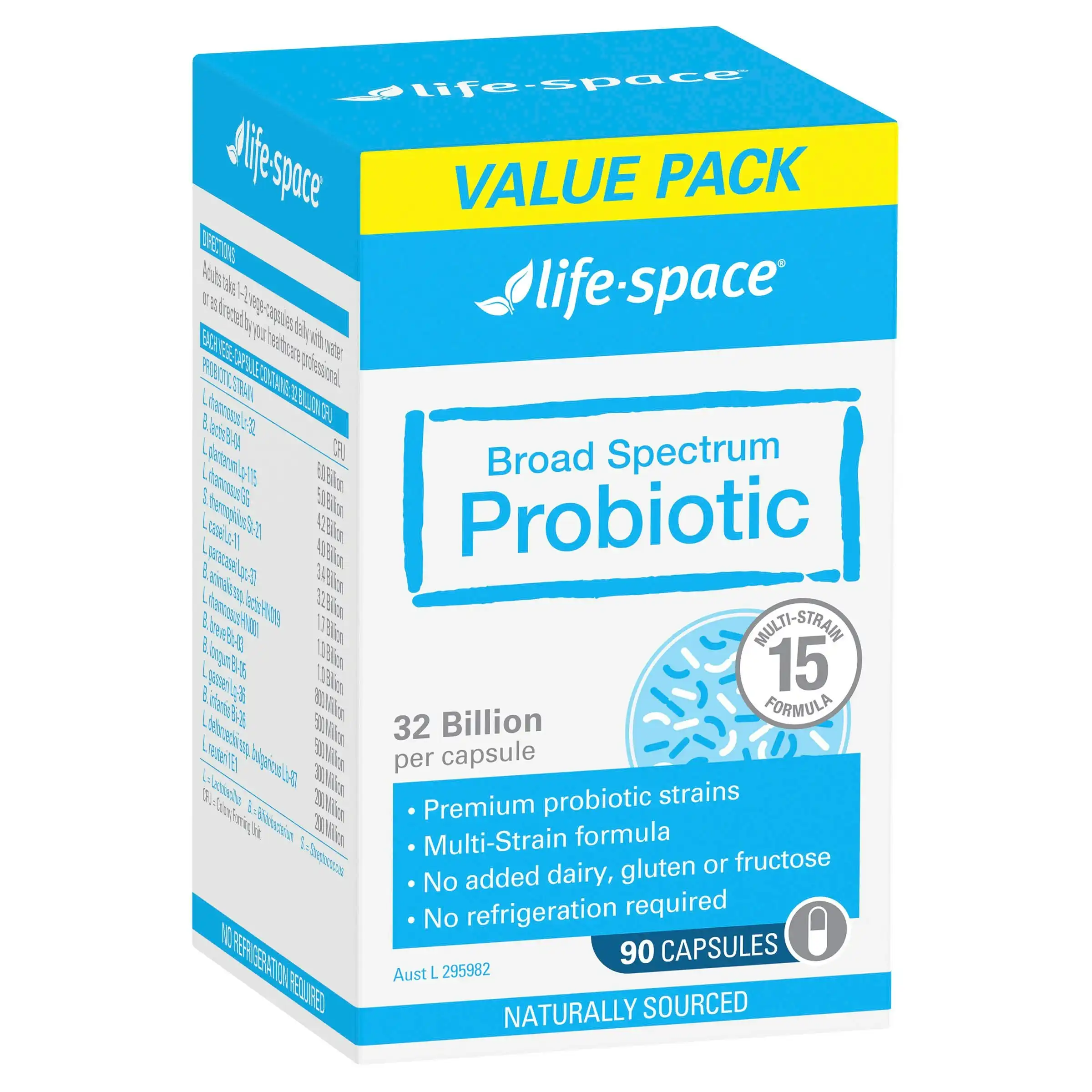 Life Space Broad Spectrum Probiotic 90 Cap