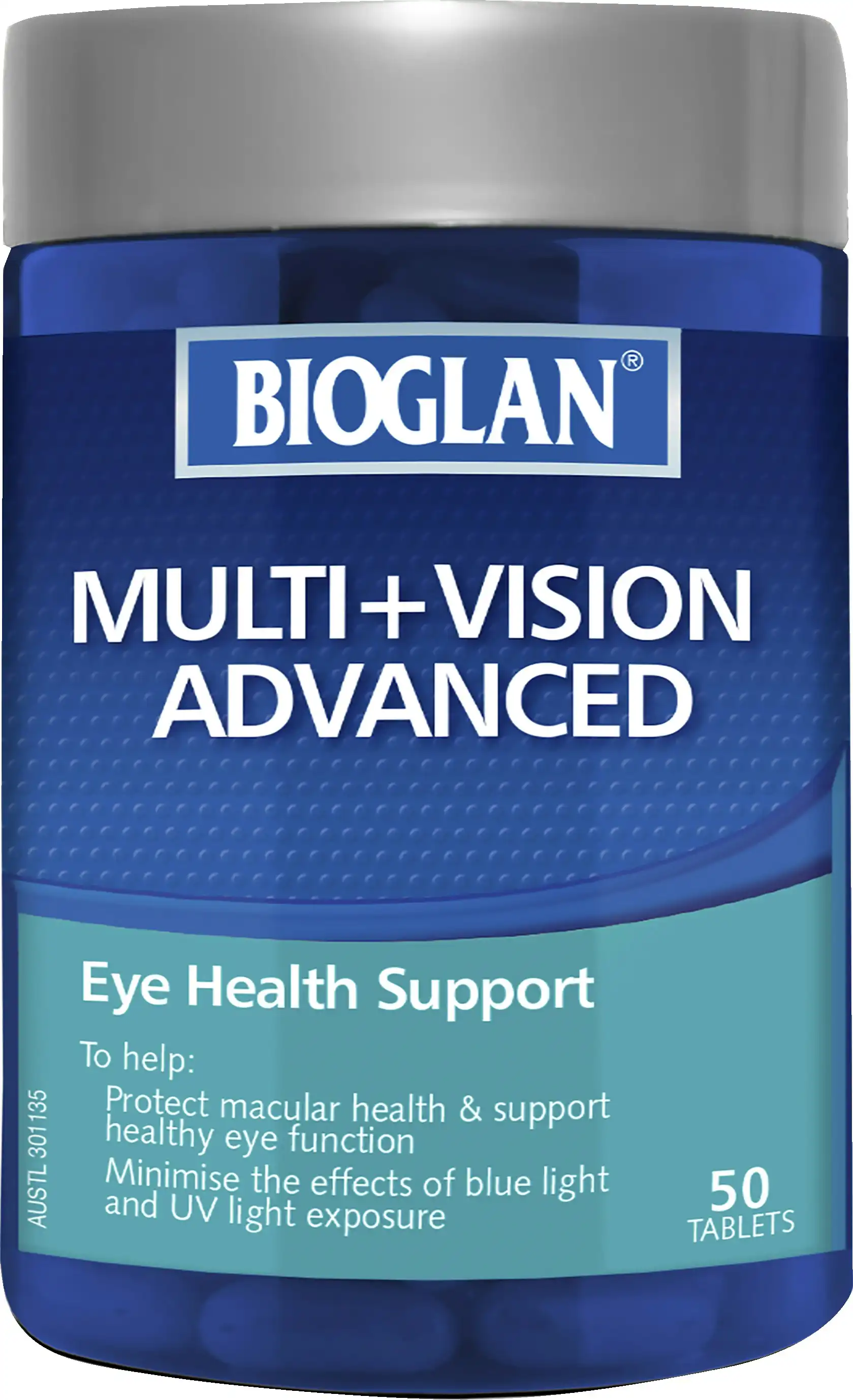 Bioglan Multi + Vision Advanced 50s