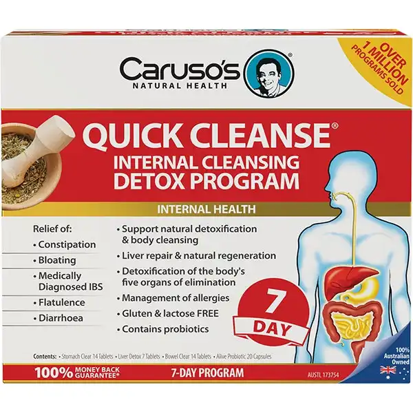 Caruso's Quick Cleanse(R) Internal Cleansing Detox Program (7 Day)
