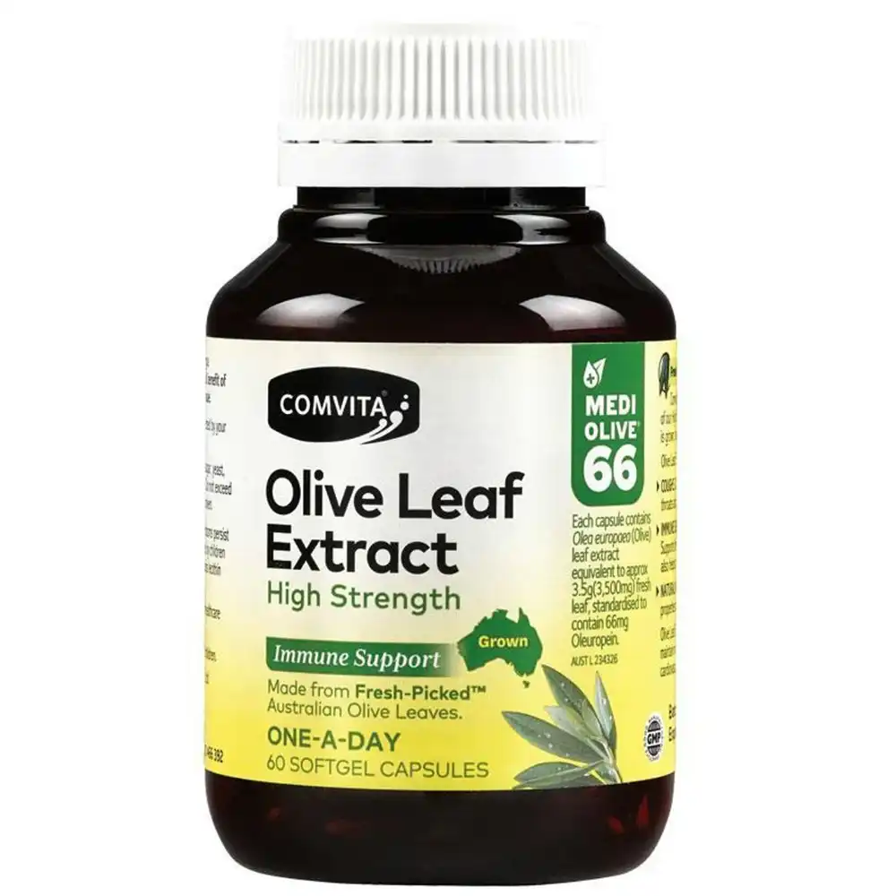Comvita Olive Leaf Extract High Strength 60 Caps