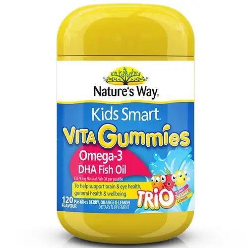 Natures Way Kids Smart Vita Gummies Omega 120S
