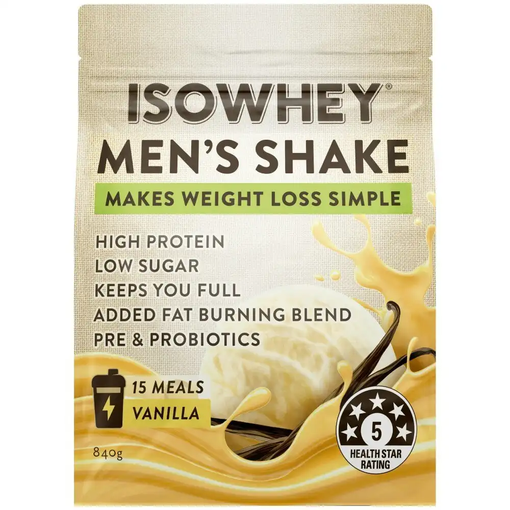 IsoWhey Men's Shake Vanilla 840G