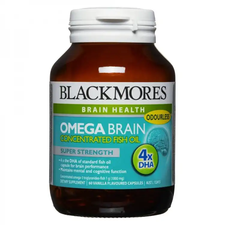 Blackmores Omega Brain 60 Caps