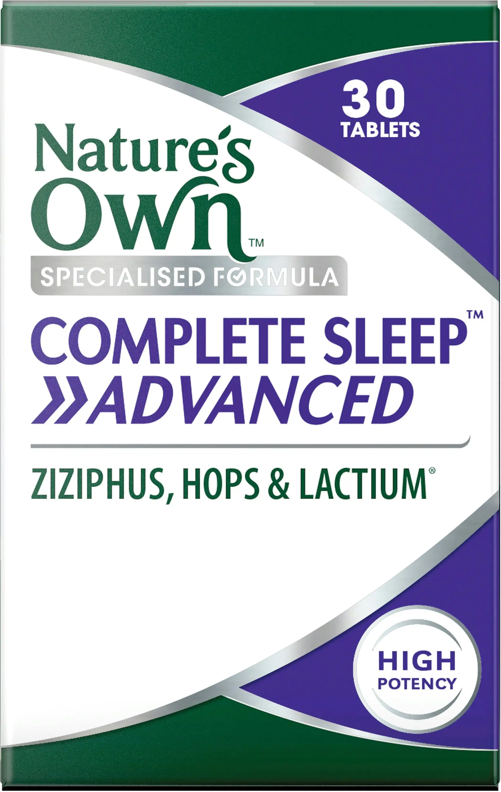 Natures Own Complete Sleep Advanced 30 Tabs
