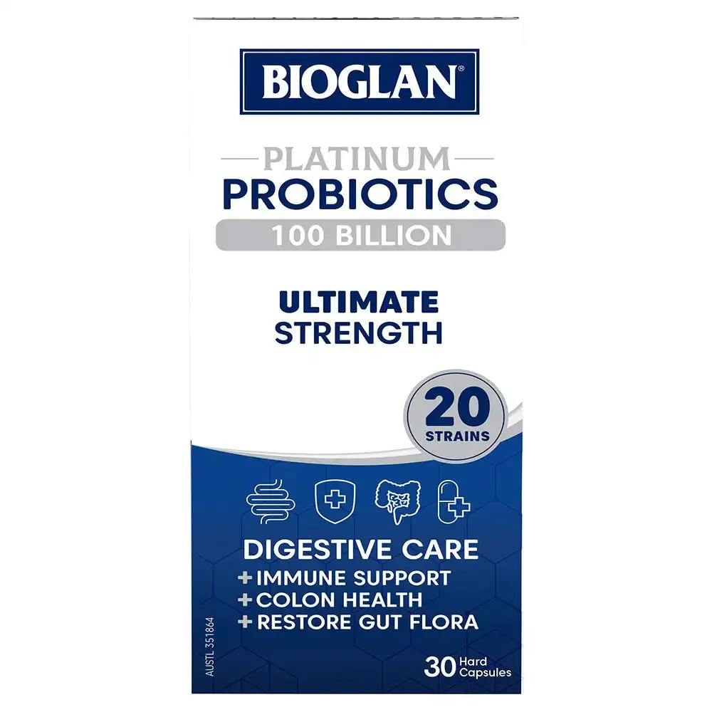 Bioglan Platinum Probiotic 100 Billion 30 Caps