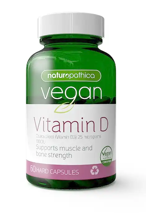 Naturopathica Vegan Vitamin D 60 Capsules