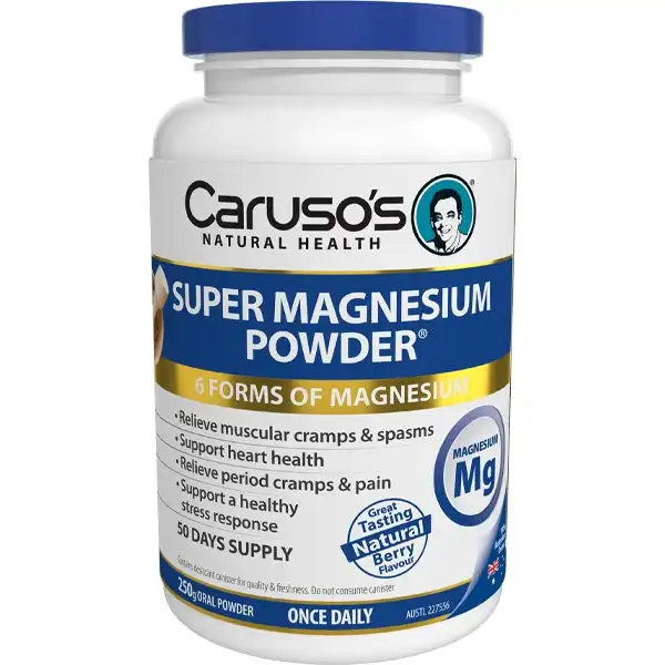 Caruso's Super Magnesium Powder(R) Lemon Lime 250g