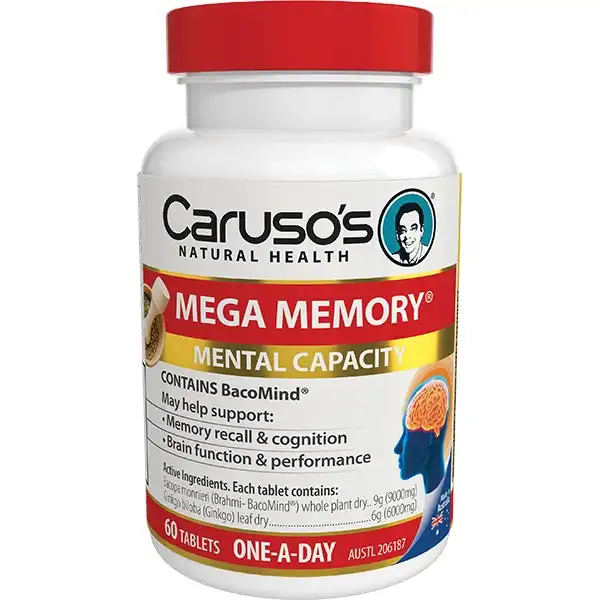 Caruso's Mega Memory(R) 60 Tabs