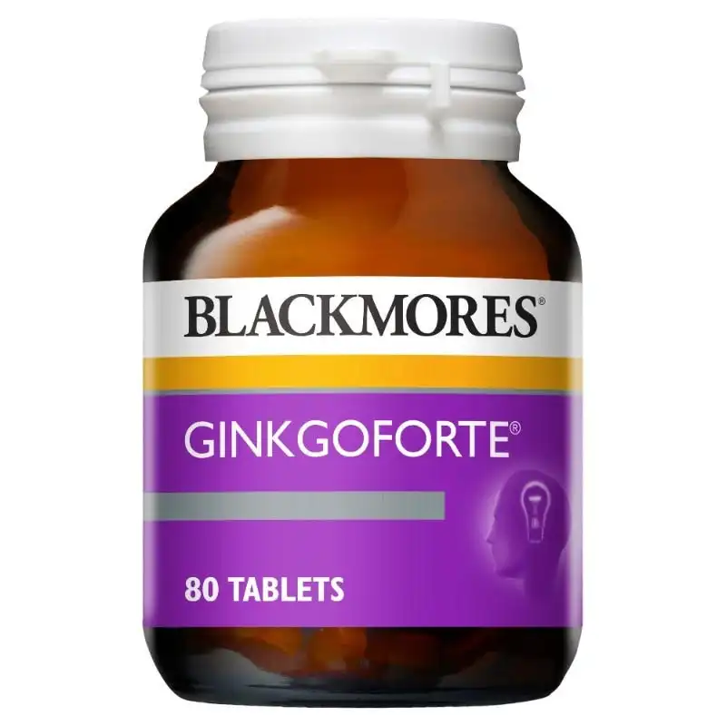 Blackmores Ginkgo Forte 2000Mg 80 Tabs