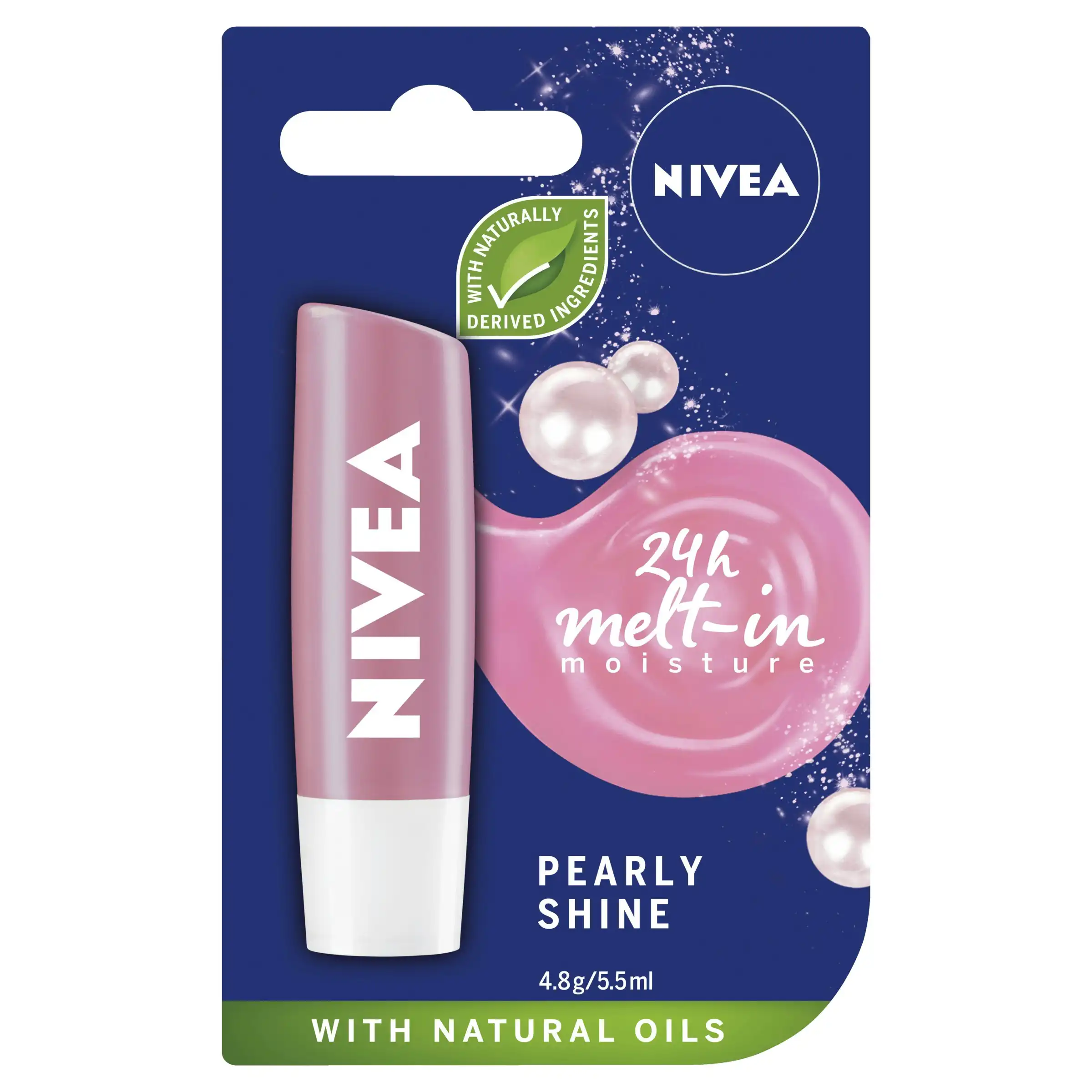 Nivea Lip Care Pearly Shine 4.8G