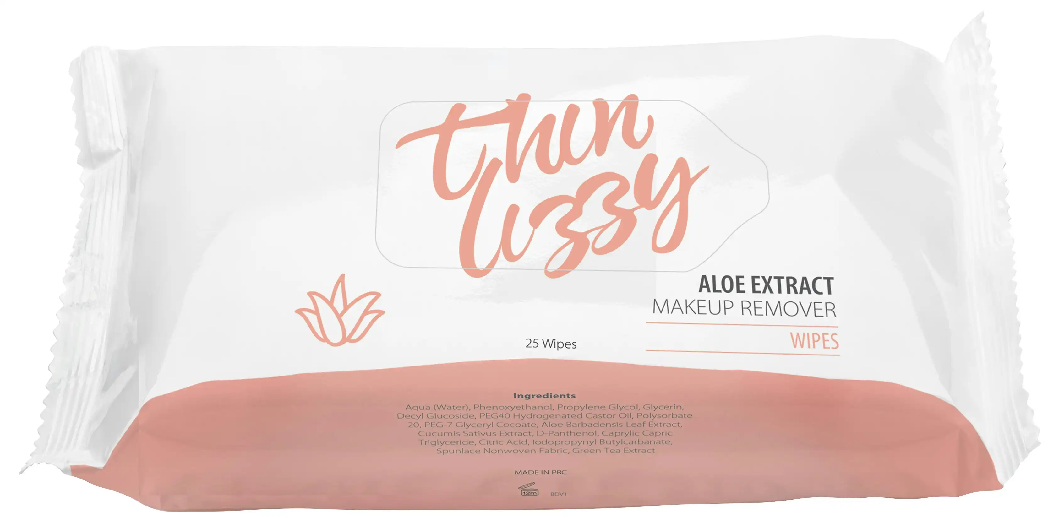 Thin Lizzy Makeup Remover Wipes