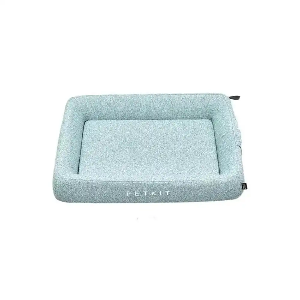 Petkit Four Season Deep Sleep Pet/Cat Bed Rectangle Cushion Medium Mint Green