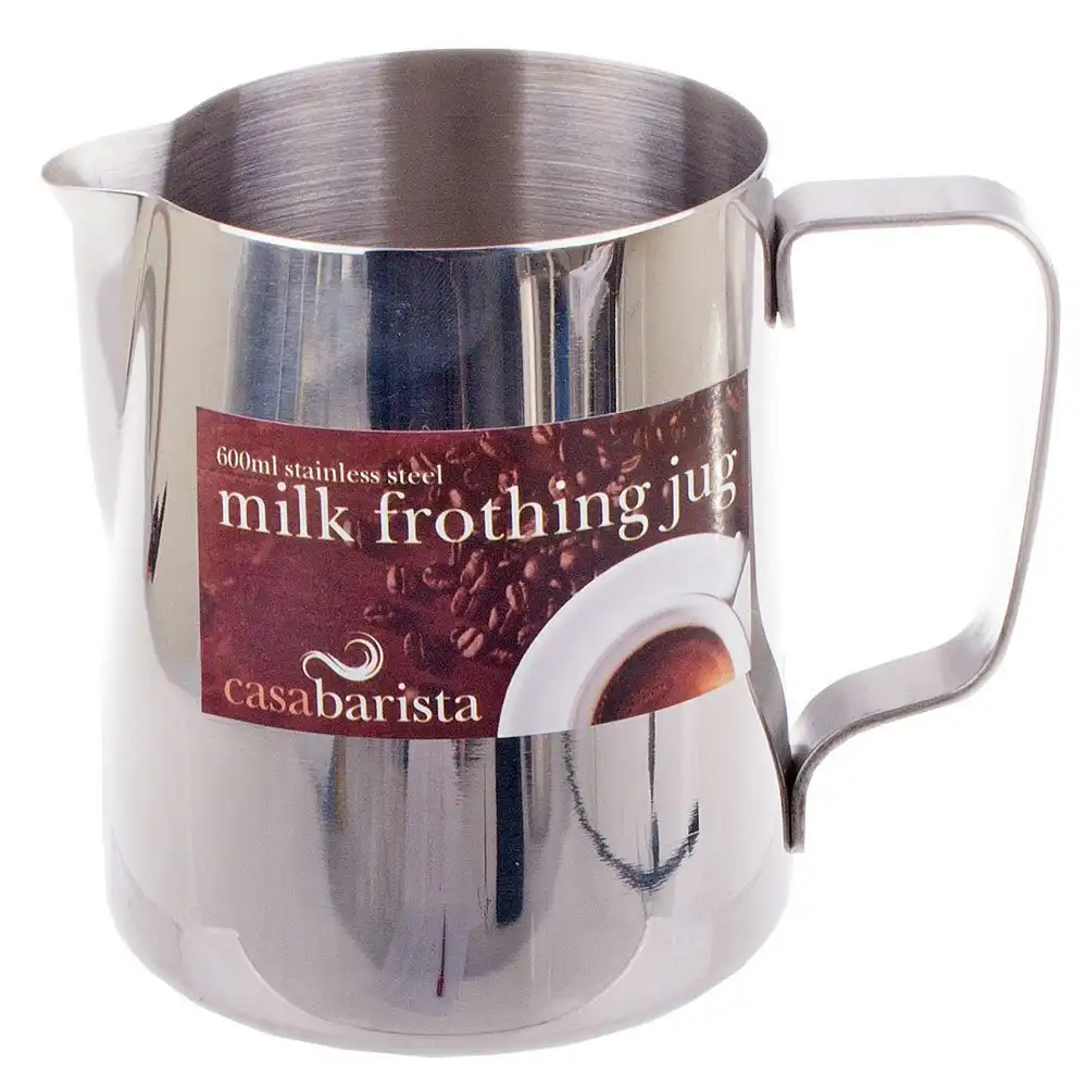 Casa Barista 600ml Stainless Steel Milk Coffee Latte Frothing Cup Pitcher Jug