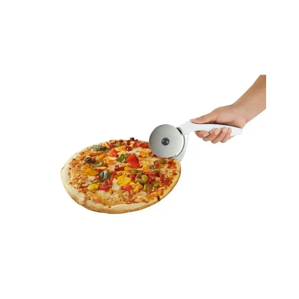 Zyliss Sharp Edge Smooth Pizza Cutter Kitchen Tool Stainless Steal Circle Blade
