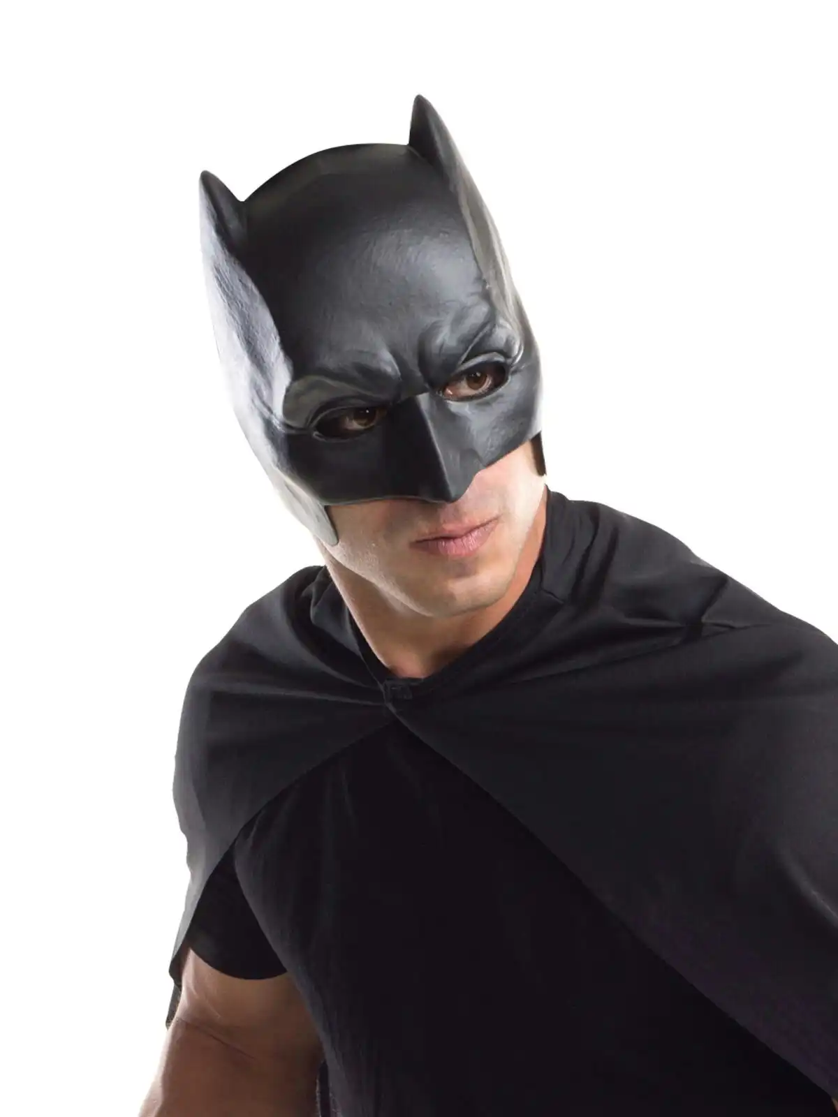 DC Comics Batman Cape And Mask Set Adult Superhero Costume/Halloween Party Black