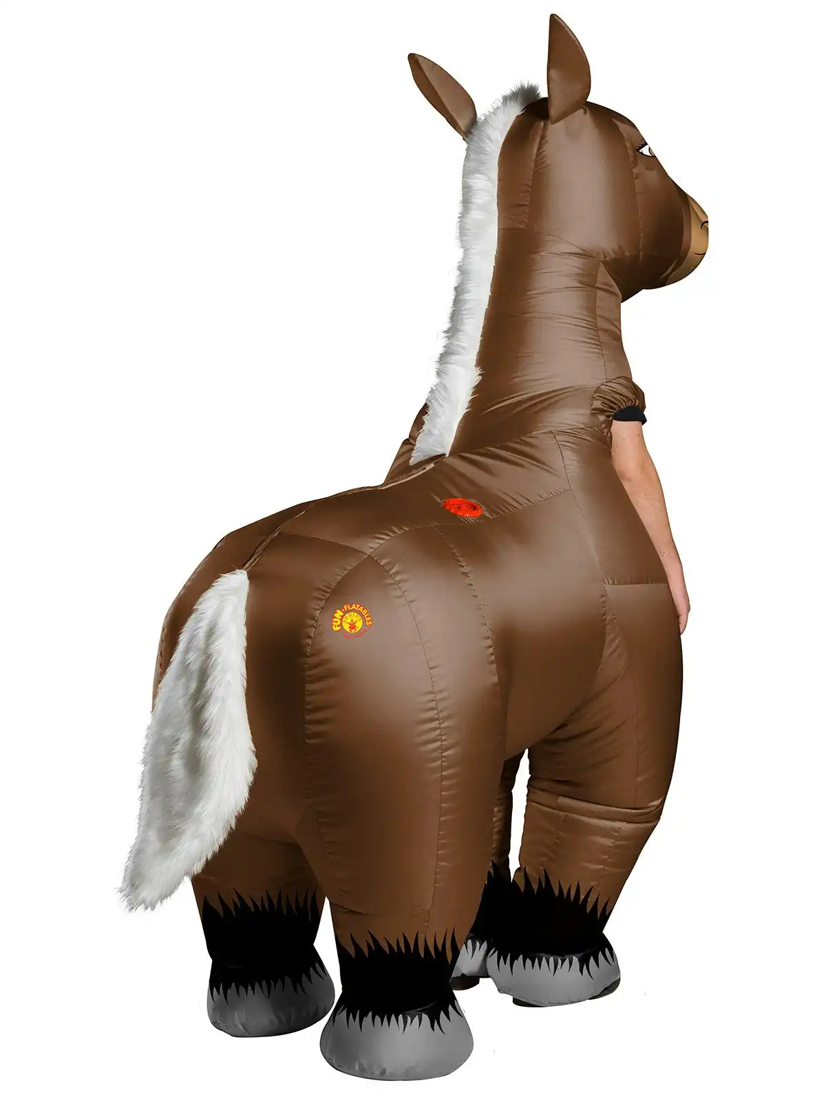 Rubies Mr Horsey Inflatable Unisex Adults Horse Dress Up Costume Size Standard