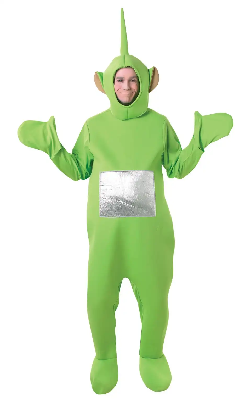 Rubies Dipsy Teletubbies Deluxe Teletubby Dress Up Adults Costume Size STD
